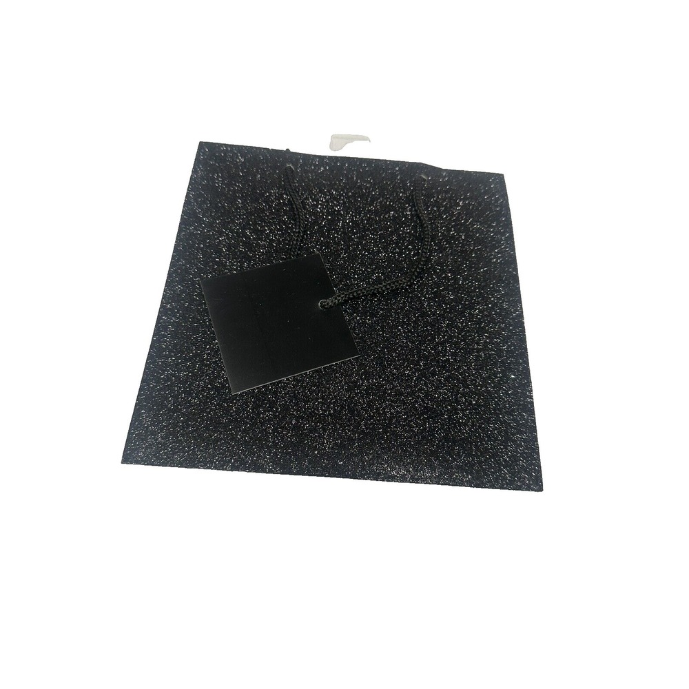 flomo party present gift bag glitter black